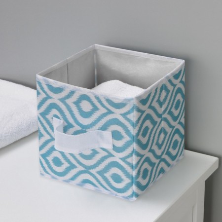The storage box "Laguna", 19 × 19 × 19 cm, the color turquoise-7