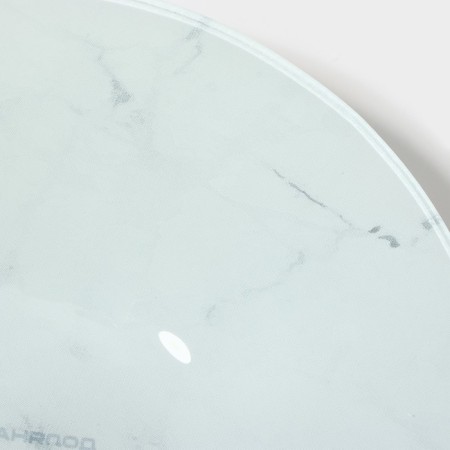 Glass Glass Daulay "Marble White", 740 ml, 18.5 × 5 cm-4