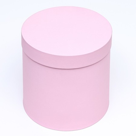 Hat box dusty rose, 23 x 23 cm-1