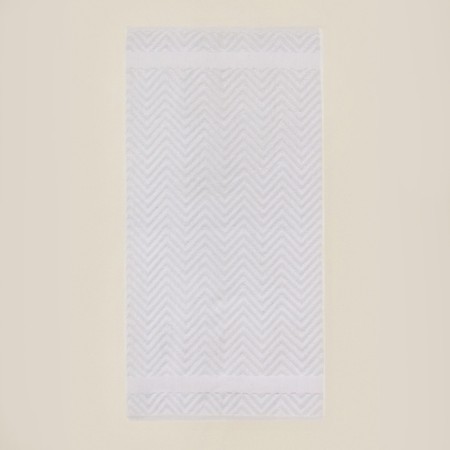 Trick Tenier SL Home: Geometry "Costa" 67x140 cm, 83% cotton, 17% lings, 500 g/m2-1