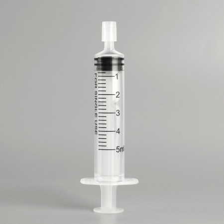Perfume syringe, 5 ml, packing - 5 pcs, transparent color-2