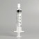 Perfume syringe, 5 ml, packing - 5 pcs, transparent color