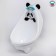 Pussar children's "Panda", white color