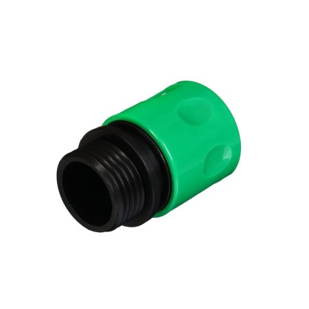 Connector, external thread 3/4 ", quick -sitting connection, plastic