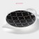 Standing for a tea bag of the Morocco Dailers, 11.5 × 9 × 1.5 cm, black color