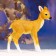 Garden figure "Olenenok" from the polystone good souvenirs, 48 ​​cm, large, brown