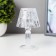 The nightlight "Prism" LED from LR1130 batteries is transparent 6.8x6.8x12 cm