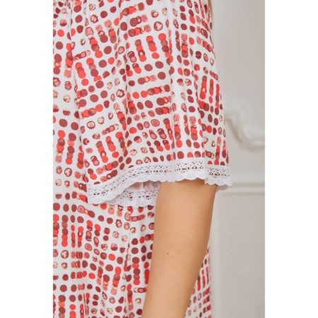 Women's dress, size 74, pink color-5