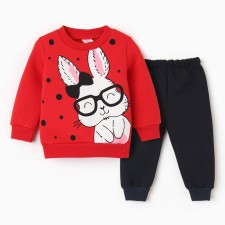 Kit for children, red color, height 68 cm