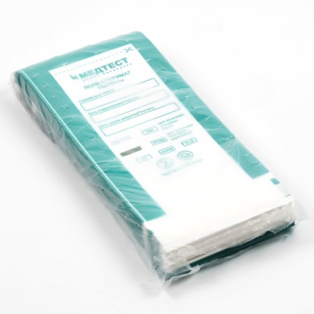Combined self -plain packages. For steam, air, ethylenexide sterilization 75*150mm-2
