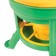Bunker feeder for poultry for 28 kg, on legs, plastic, kubic premium