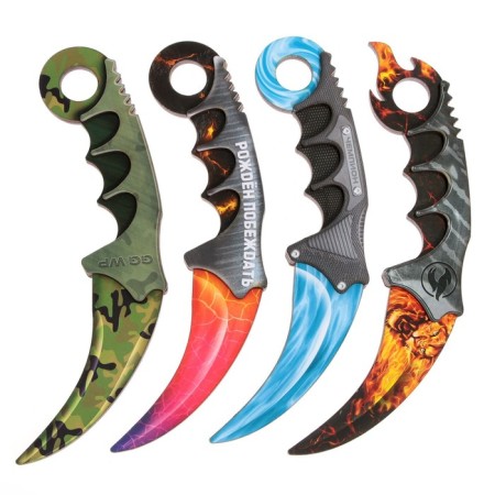 Souvenir weapon Kerambit knife, mix, length 22 cm-2