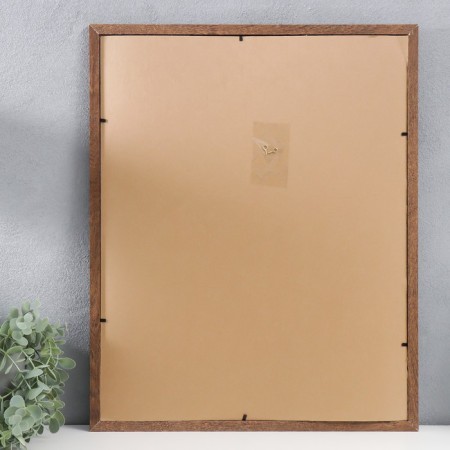Photo frame wood 40x50 cm, mocha (plastic screen)-3