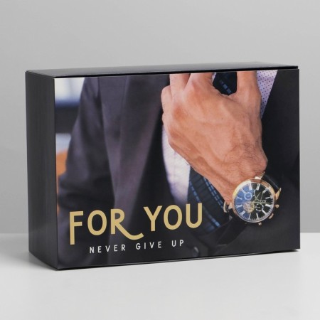 Gift folding box, packaging, "Gentleman", 25 x 18 x 10 cm-1