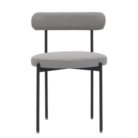 Loter chair, 510 × 510 × 770 mm, Builder, dark gray color-6