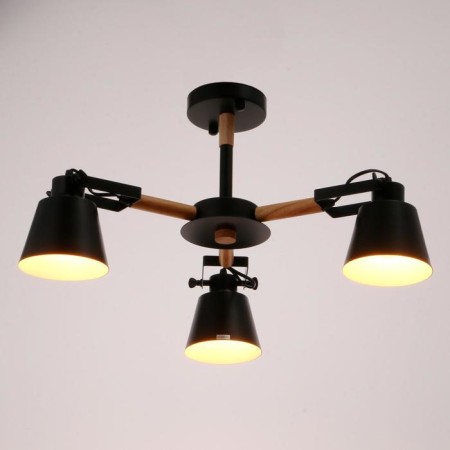 Chandelier 1054/3bk e27 60W black 60x60x50 cm Bayerlux-1