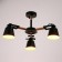 Chandelier 1054/3bk e27 60W black 60x60x50 cm Bayerlux