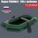 Yugana S-190 boat with strokes, olive color