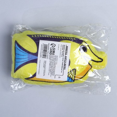 A toy for cats with mint "Babochka Fish", 14.1 x 8 cm-6