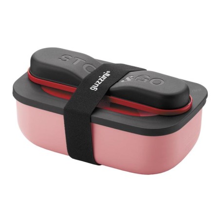 A set of lunch boxes and Guzzini Store & Go devices