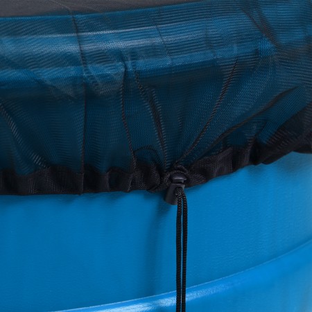 Mosquito grid on a barrel, with a puff, d = 80 cm, Greengo-12