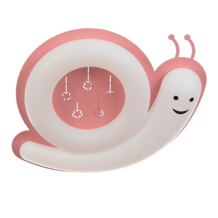 Luer with DPD "Snail" 1xled 108W 3000-6000K pink 40x47x8.5 cm Bayerlux-1