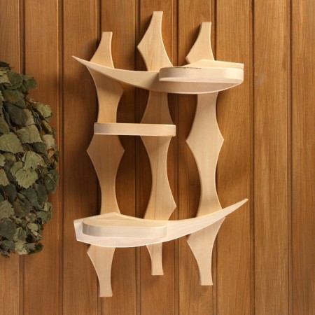Waterfall regiment, 42 × 65 × 12 cm, linden-1
