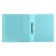Folder on 2 rings A4 Calligrata, 40 mm, 700 μm, pocket at the end, turquoise-blue