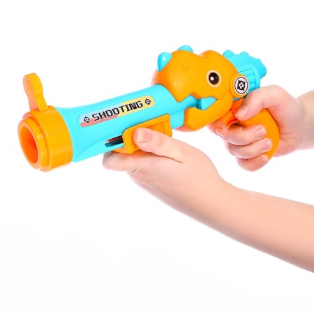 Dino pistol, shoots soft bullets and balls, mix-10