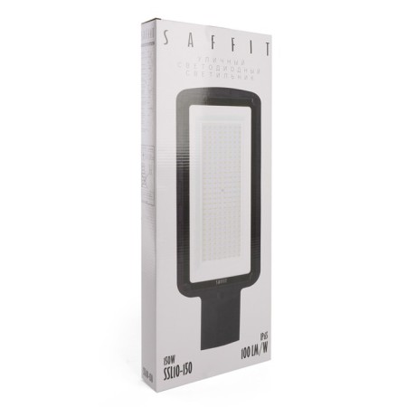Street lamp SAFFIT SSL10-150, IP65, LED, 150 W, 46x218x538 mm, black color-2