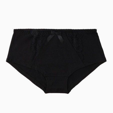 Cowards women's shorts, black color, size 48