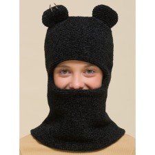 Children's hat, size 48-50, black color