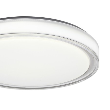 The lamp is wall-flowing Sonex. Laven, 70W, LED, 85x490x490 mm, white color-7