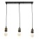 Lamp Bayerlux 40390/3 E27 40W Black-Bronza 50x6x7-107 cm