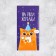 The envelope for the money "for your Wishlist", partial UV-LK, 16.5 × 8 cm