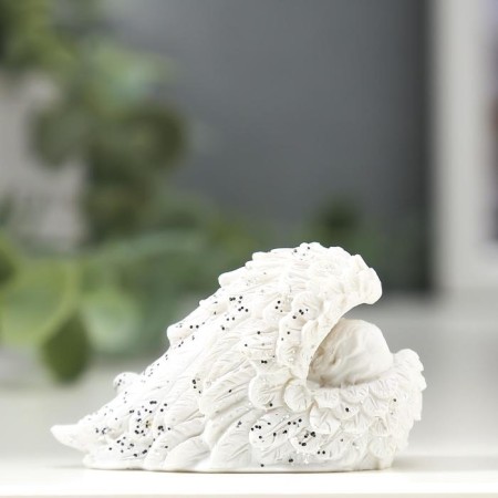 Polystone souvenir "Snowty Angel Having covered with wings" MIX 3.4x5x2 cm-4