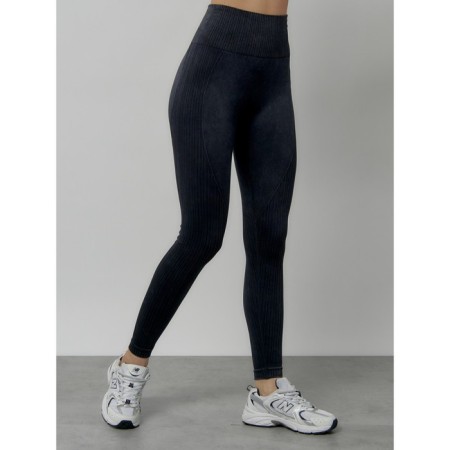 Femic fitness legins, size 44, dark gray color-5