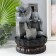 The desktop fountain from the network, the backlight "Little Buddha against the Stone Wall" 27x20x20 cm