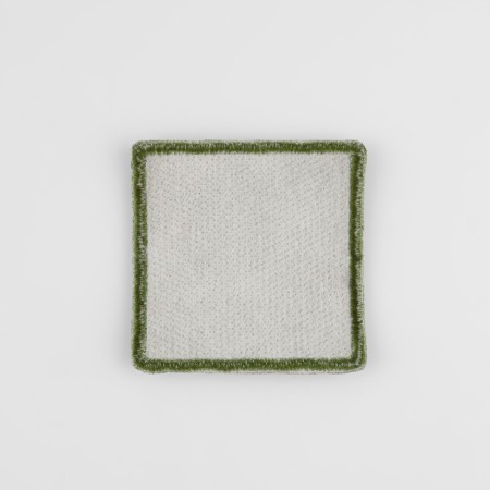 Thermal appliance "Square", fleece, 5 × 5 cm, khaki color-2