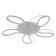 Astrid chandelier 5XLED 110W 3000-6000K RGB white 65x65x8cm
