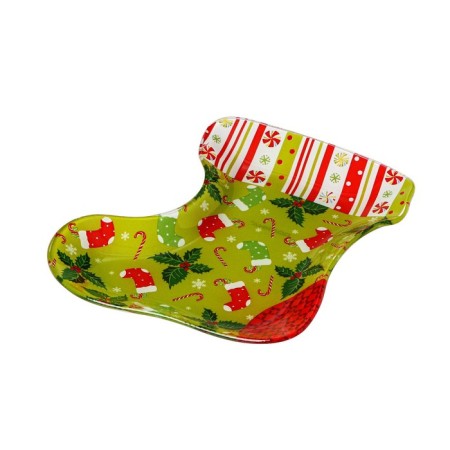 Glass Serving shade "Boot. Patch ", 16 × 14 cm-2