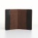 Cover for passport, Textura, brown color