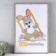 Photo frame plastic "Frosty silver style" 40x60 cm, frosty silver