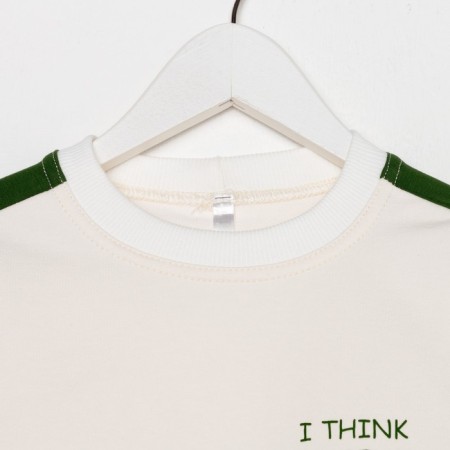 Sweatshirt for a boy, the color is gray-green, height 110 cm-5