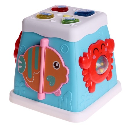 Zabiyaka musical developing toy "Bizikubik" SL-07258 Sound, light-2