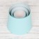 Set of boxes 3V1 Reverse cone "turquoise", sea wave without covers 20*19.5*24-10.5*15*14.5