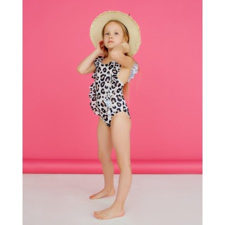 Baby swimsuit KAFTAN "Leopard", height 98-104 (30)-1
