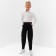 Pants for the boy Minaku: School Collection, Black Color, Height 134 cm