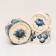 A set of boxes 3 in 1 "Miracles in the New Year", 16 x 10, 14 x 9, 13 x 8.5 cm