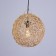Ceiling Lamp from Rotan "Sphere" 1x120W, E27, 30x30x30 cm